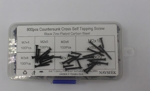 NAVSEEK 800PCS Modified Truss Head Of Metal Drilling Screws