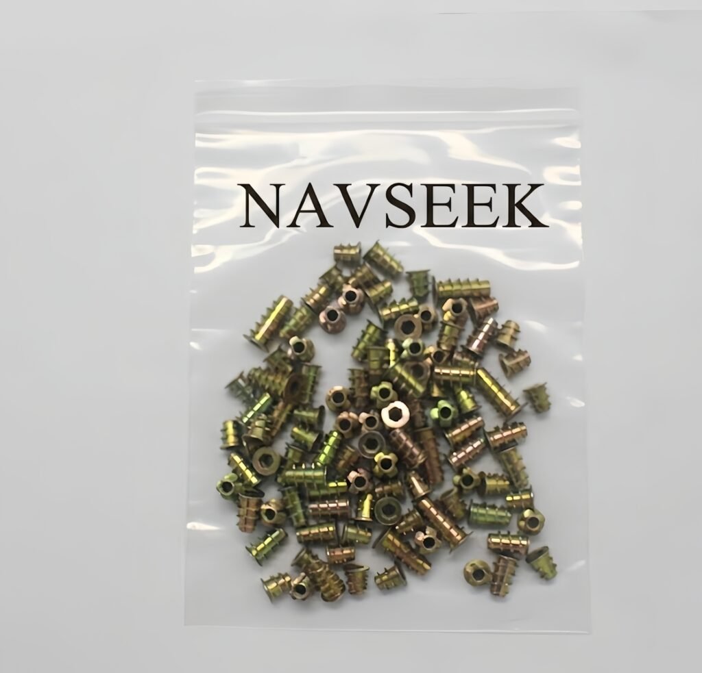 NAVSEEK 150 pcs  Threaded Fastener  Inserts Metal Threaded