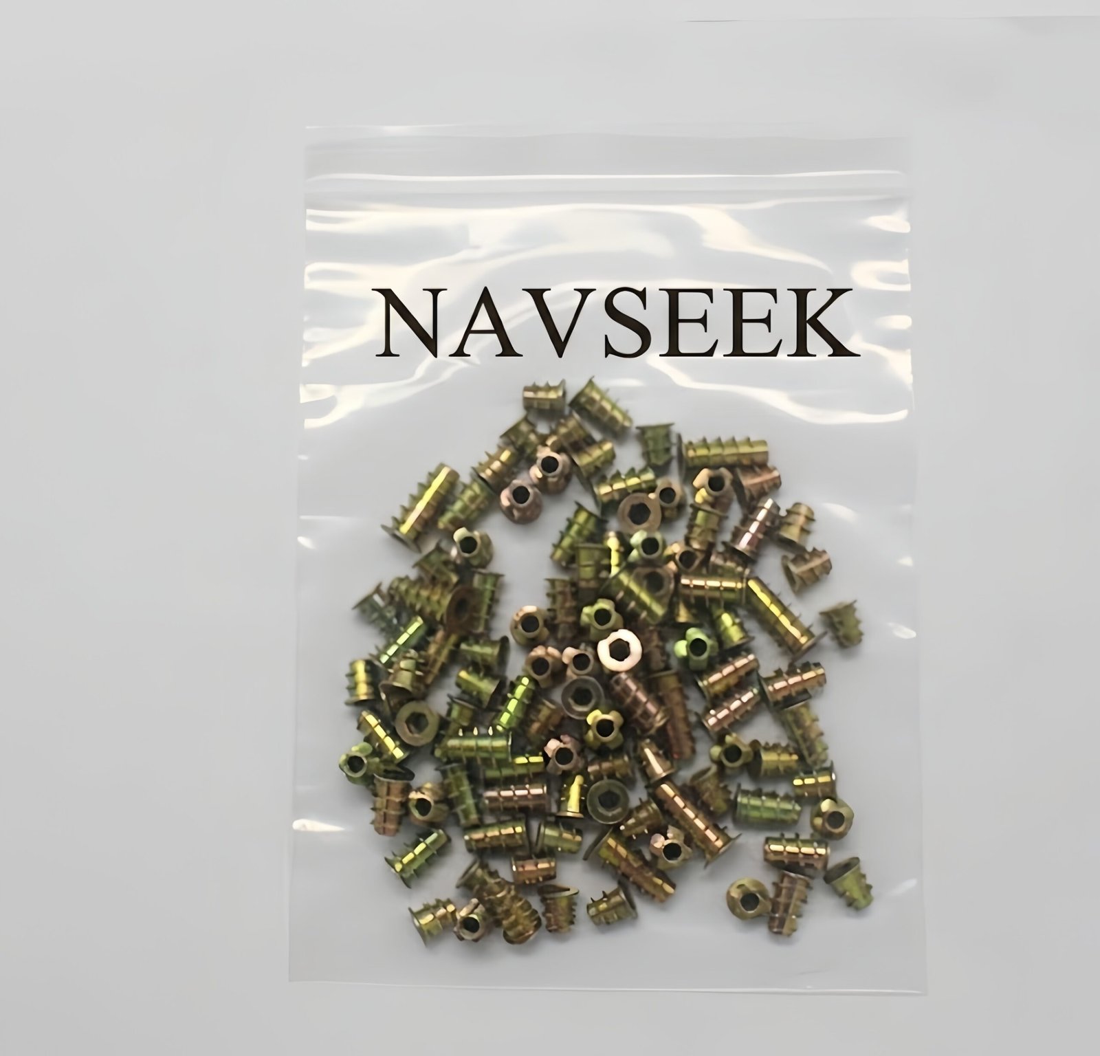 NAVSEEK 150 pcs  Threaded Fastener  Inserts Metal Threaded - Image 1